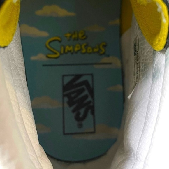 Vans The Simpsons Shoes High Tops Suede and Canvas Special Edition Size 8.5 Men - Picture 9 of 11